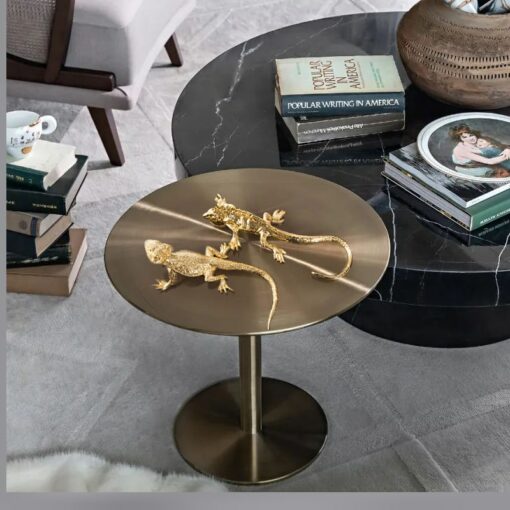 Tượng Thằn Lằn Vàng Decor