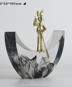 Tượng Thỏ Peter Chèo Thuyền