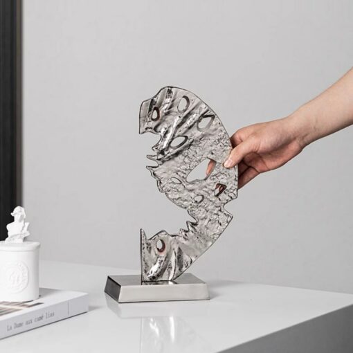 Tượng Trang Trí Gương Mặt Bán Nguyệt
