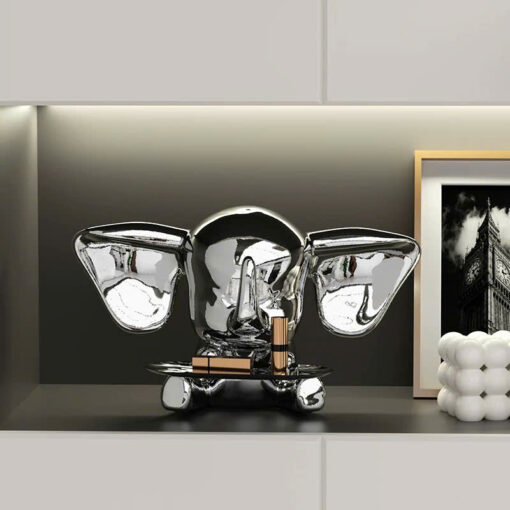 Tượng Voi Decor Kết Hợp Khay Đựng Đồ