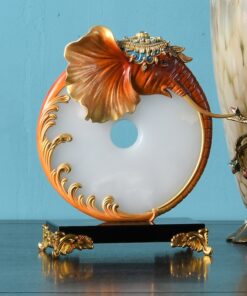 Tượng Voi Phú Quý Khảm Ngọc