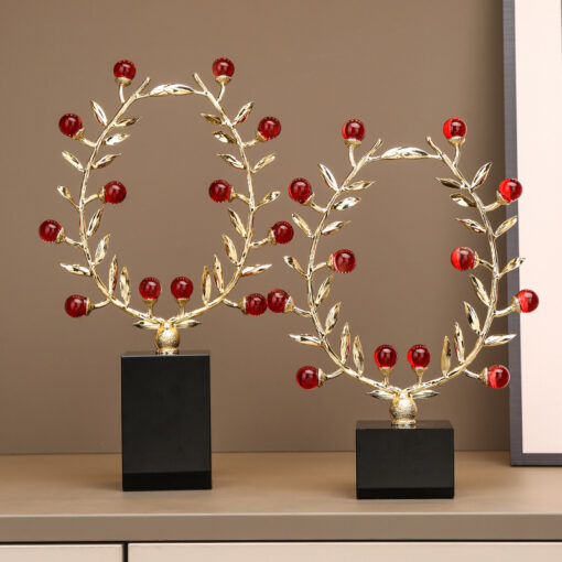 Decor Vòng Nguyệt Quế Quả Đỏ