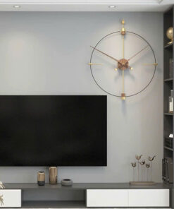 Đồng Hồ Decor Tường Tối Giản Kiểu Bắc Âu
