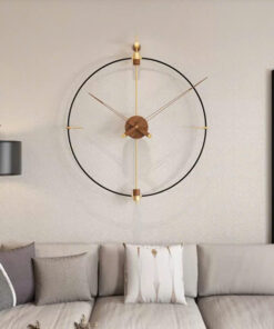 Đồng Hồ Decor Tường Tối Giản Kiểu Bắc Âu