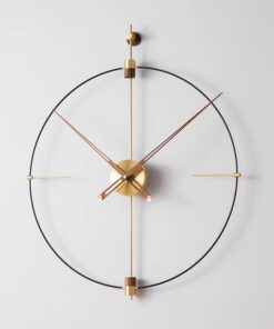 Đồng Hồ Decor Tường Tối Giản Kiểu Bắc Âu