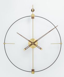 Đồng Hồ Decor Tường Tối Giản Kiểu Bắc Âu