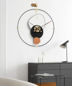 Đồng Hồ Treo Tường Kim Gỗ Tối Giản
