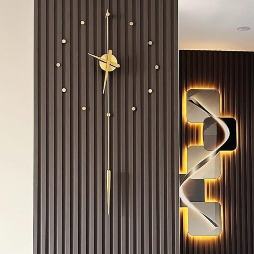Đồng Hồ Tối Giản Không Số Decor