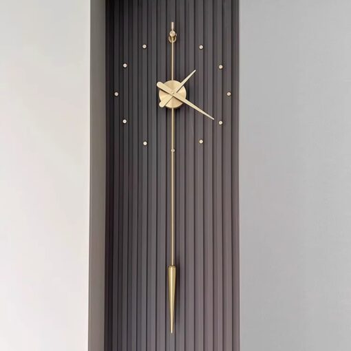 Đồng Hồ Tối Giản Không Số Decor