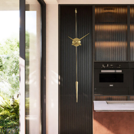 Đồng Hồ Tối Giản Không Số Decor