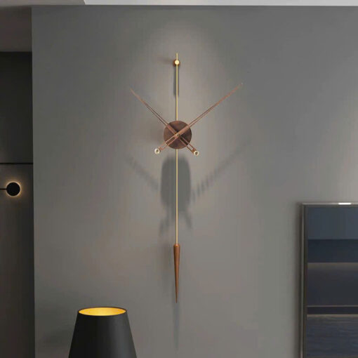 Đồng Hồ Tối Giản Không Số Decor