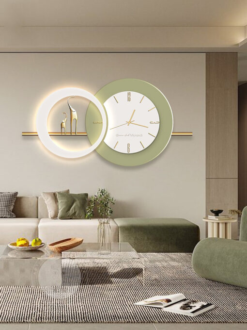 Đồng Hồ Treo Tường Đôi Voi