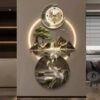 Đồng Hồ Treo Tường Cá Bơi Ngược Dòng