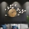 Đồng Hồ Treo Tường Cây Hoa Khảm Trai