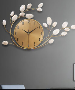 Đồng Hồ Treo Tường Cây Hoa Khảm Trai