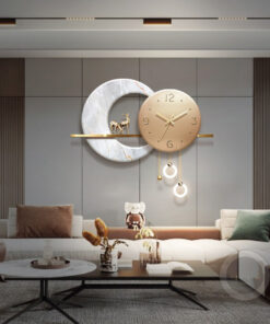 Đồng Hồ Treo Tường Hình Hươu Nai