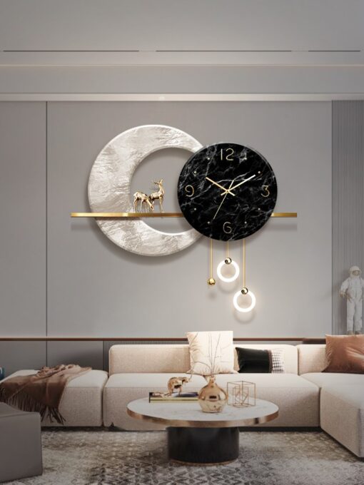 Đồng Hồ Treo Tường Hình Hươu Nai