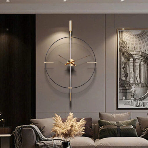 Đồng Hồ Treo Tường Vòng Tròn Thanh Lịch