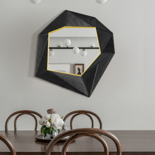 Gương Treo Tường Nghệ Thuật Lăng Kính