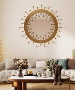 Gương Decor Ánh Dương Hoàng Kim