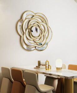 Gương Decor Hoa Hồng Sang Trọng