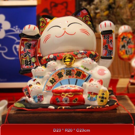Mèo Thần Tài Phú Quý Chiêu Tài