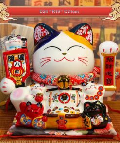 Mèo Thần Tài Phú Quý Chiêu Tài
