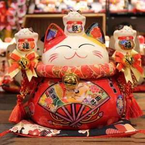 Mèo Thần Tài Phúc Lộc Thịnh Vượng - Công Decor Pro