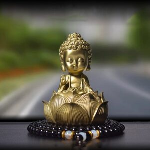 Phật Sen Vàng Bình An Taplo - Công Decor Pro