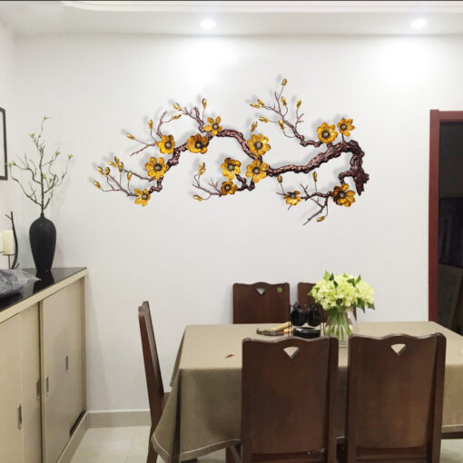 Phù Điêu 3D Cành Mộc Lan