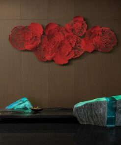 Phù điêu 3D Hoa Nở Rực Rỡ