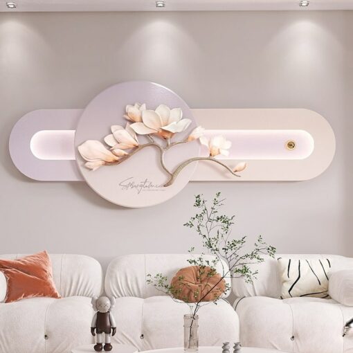Phù Điêu 3D Mộc Lan Ngọc Xuân Ý