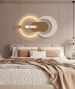 Phù Điêu Đèn Led 3D Treo Tường Phòng Khách