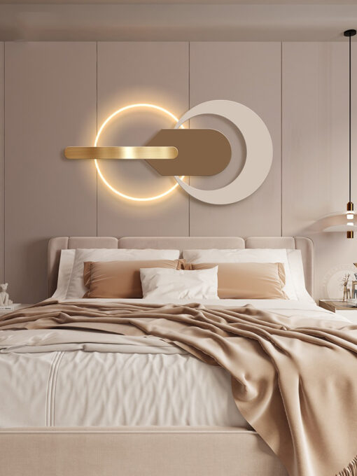 Phù Điêu Đèn Led 3D Treo Tường Phòng Khách