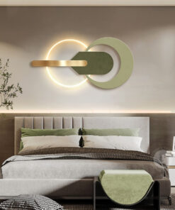 Phù Điêu Đèn Led 3D Treo Tường Phòng Khách