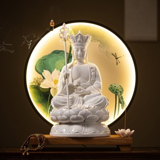 Thác Khói Trầm Hương Địa Tạng Vương Từ Bi An Lạc