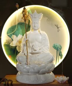 Thác Khói Trầm Hương Địa Tạng Vương Từ Bi An Lạc