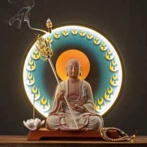 Thác Khói Trầm Hương Địa Tạng Vương An Lành - Công Decor Pro