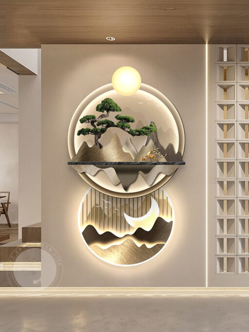 Tranh 3D Trang Trí Lối Đi Hành Lang