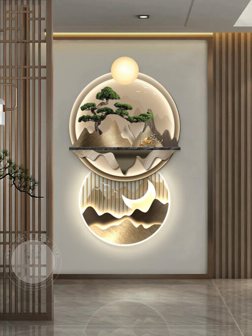 Tranh 3D Trang Trí Lối Đi Hành Lang