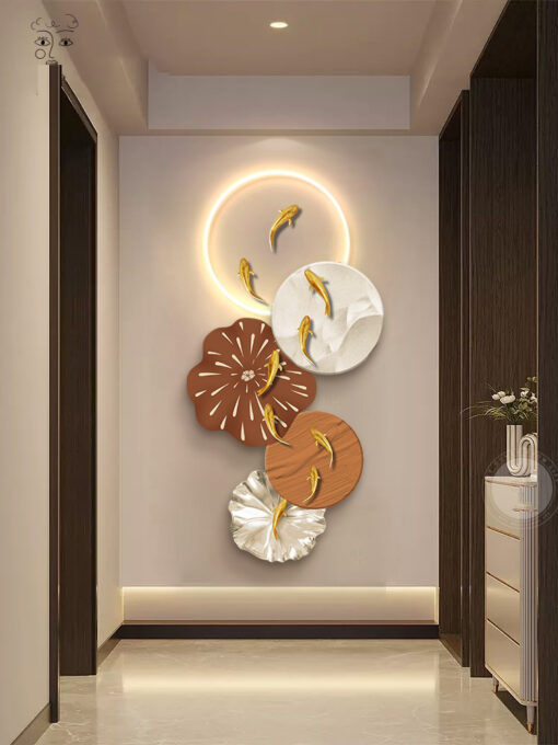 Tranh Cửu Ngư Quần Hội 3D