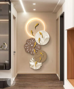 Tranh Cửu Ngư Quần Hội 3D