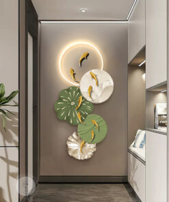 Tranh Cửu Ngư Quần Hội 3D