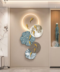 Tranh Cửu Ngư Quần Hội 3D