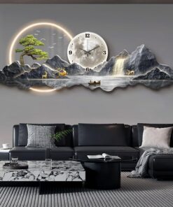 Tranh Đồng Hồ Treo Phòng Khách