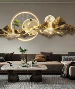 Tranh Đồng Hồ Treo Phòng Khách