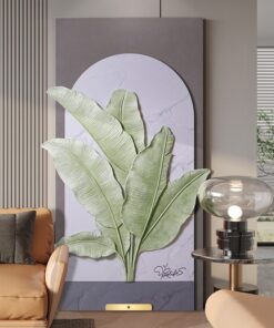 Tranh lá 3D Treo Tường Hiện Đại