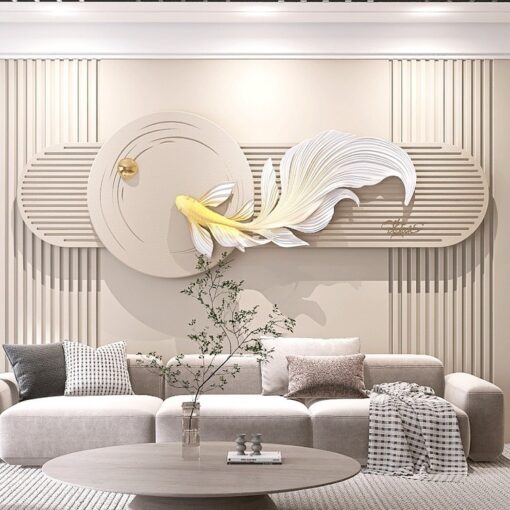 Tranh Nghệ Thuật Cá Betta 3D
