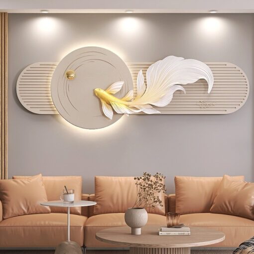 Tranh Nghệ Thuật Cá Betta 3D