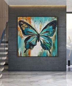 Tranh Sơn Dầu Bươm Bướm